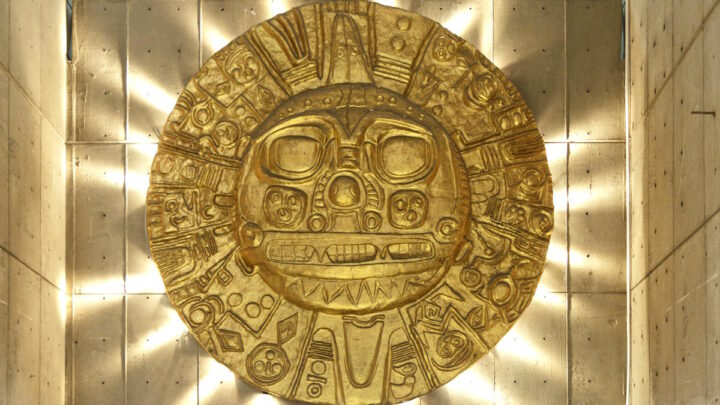 Золотое украшение Инков
