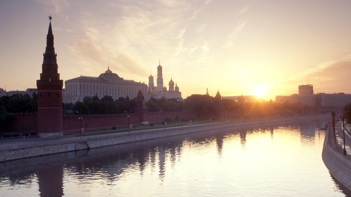 Кремль, восход солнца