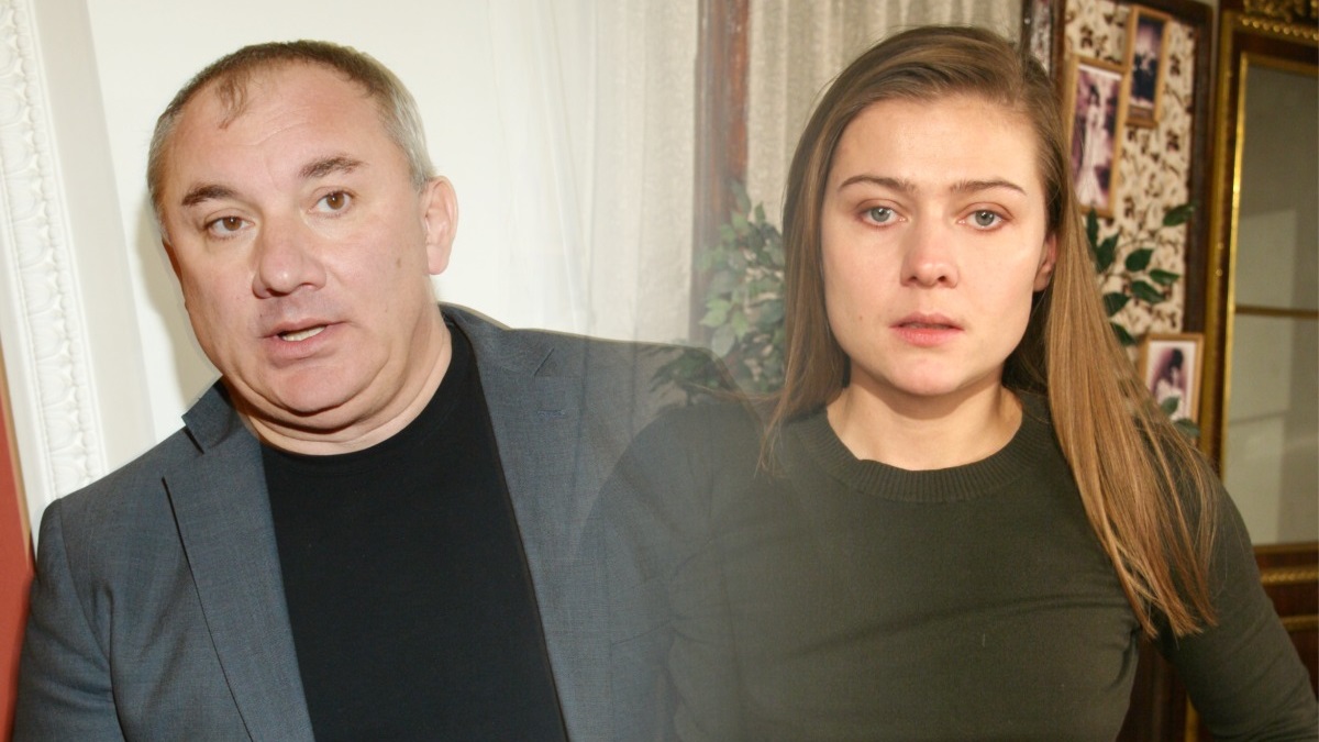 Николай Фоменко и Марина Голубкина