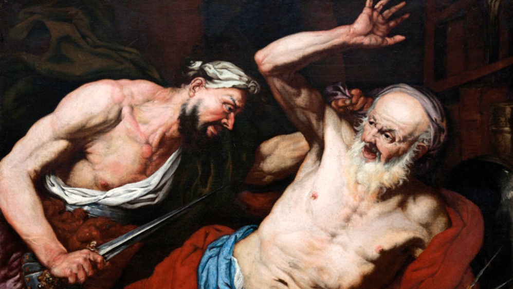 Картина "Убийство Архимеда"