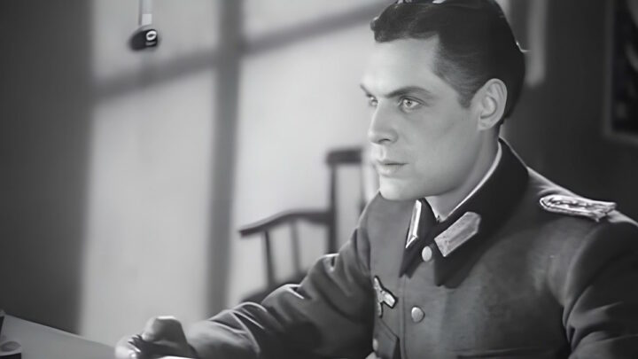Кадр из фильма «Подвиг разведчика», 1947г.