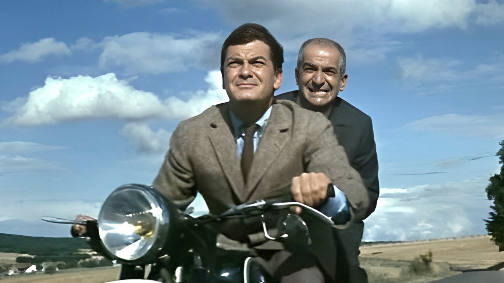 Кадр из фильма «Фантомас разбушевался», 1965г.