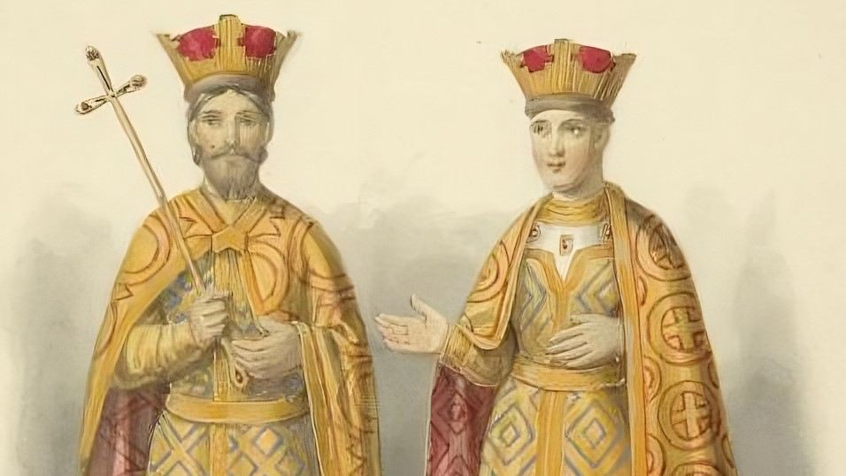 Василий I Дмитриевич и его жена Софья Витовтовна