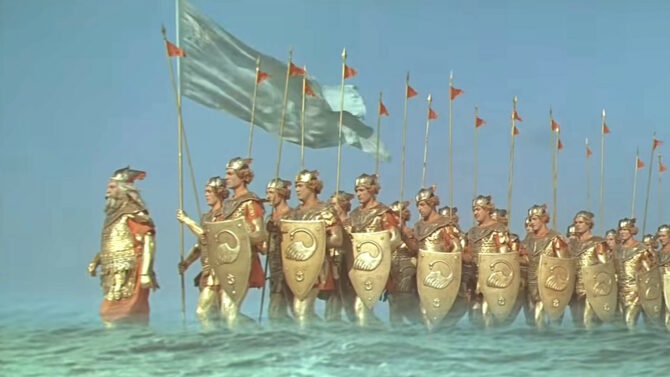 Кадр из фильма «Сказка о царе Салтане», 1966г.