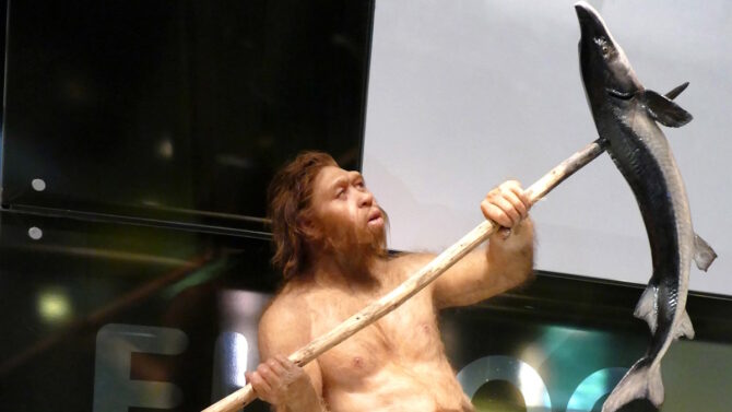 Неандерталец (реконструкция)