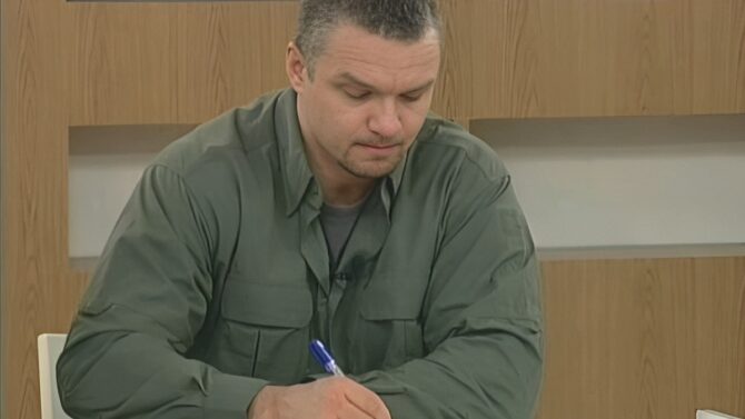 Чиновник на диктанте